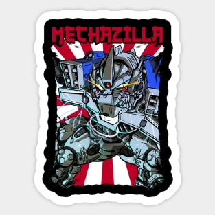 MechaZilla - Mecha Godzilla Sticker